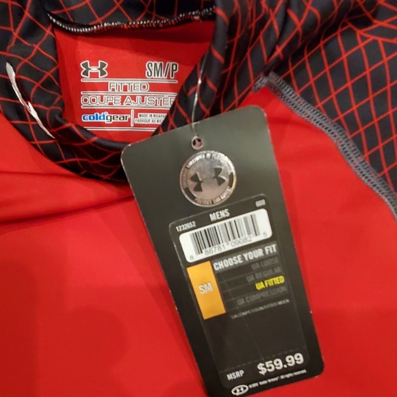 Men's UNDER ARMOUR Competition Fitted Base Layer - Picture 4 of 8